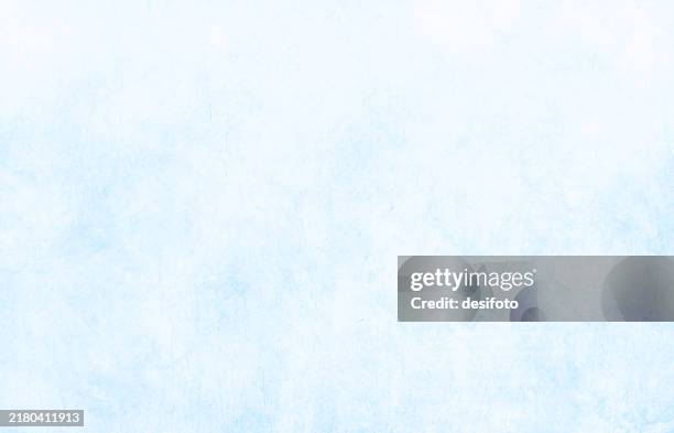 light blue colour gradient bright smudged plain blank empty blotched marbled effect textured weathered horizontal vector background abstract blotches, wispy texture light effect like clouds in sky with copy space - blue distressed background stock illustrations