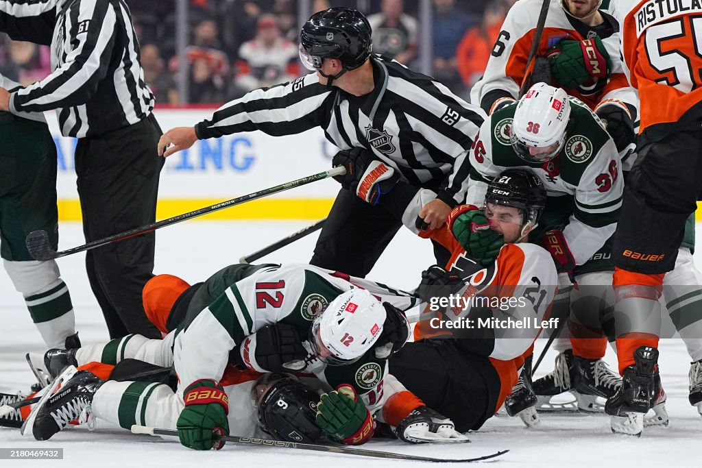 Minnesota Wild v Philadelphia Flyers