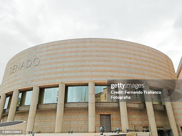 spanish senate - senado imagens e fotografias de stock