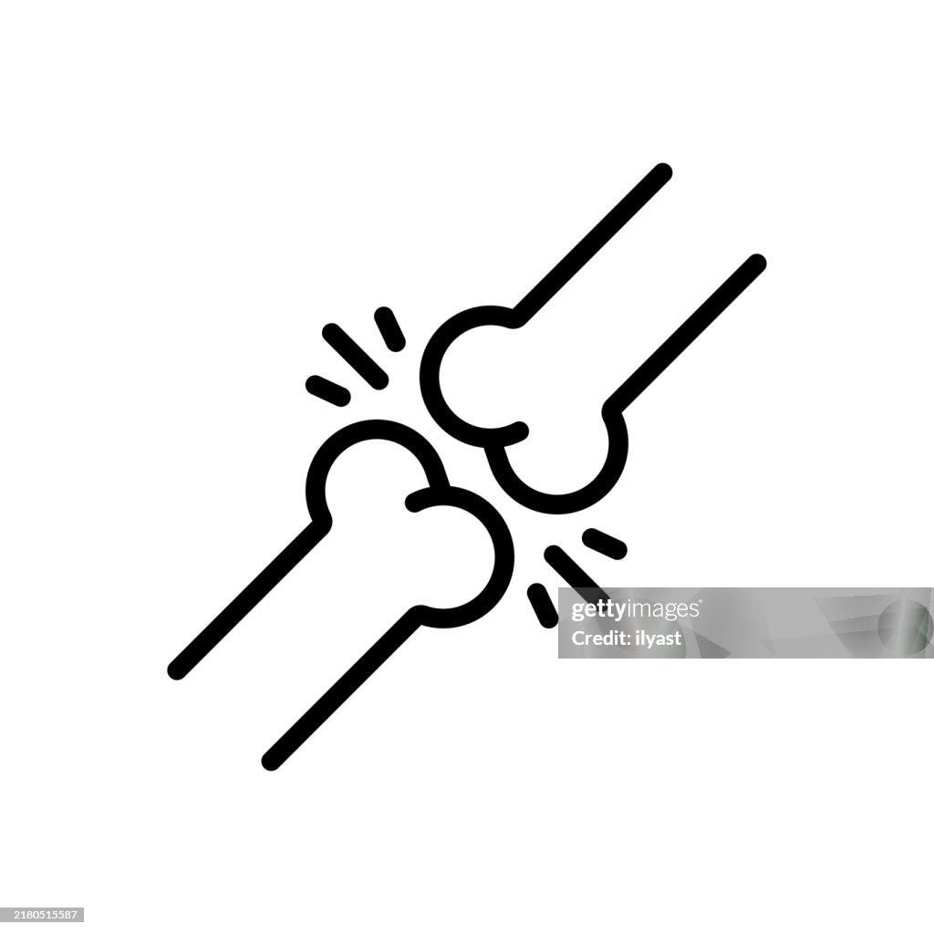 A simple line drawing of a Joint Pain