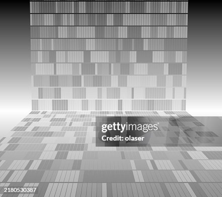 Monochrome pixel pattern with gradient background. Monochrome pixel pattern with gradient background.