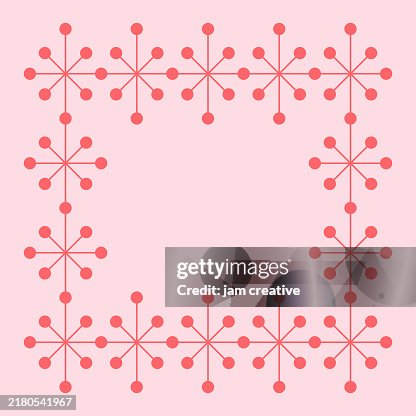 Pink Peppermint Atomic Frame Pink Peppermint Atomic Frame
