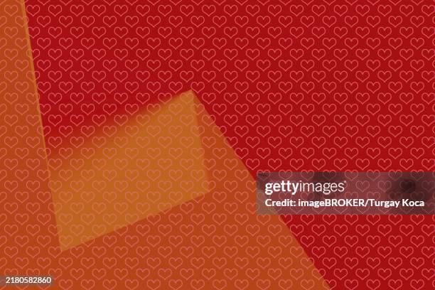 Heart Pattern Abstract Creative Abstract Heart Pattern Background Texture High-Res Vector ...