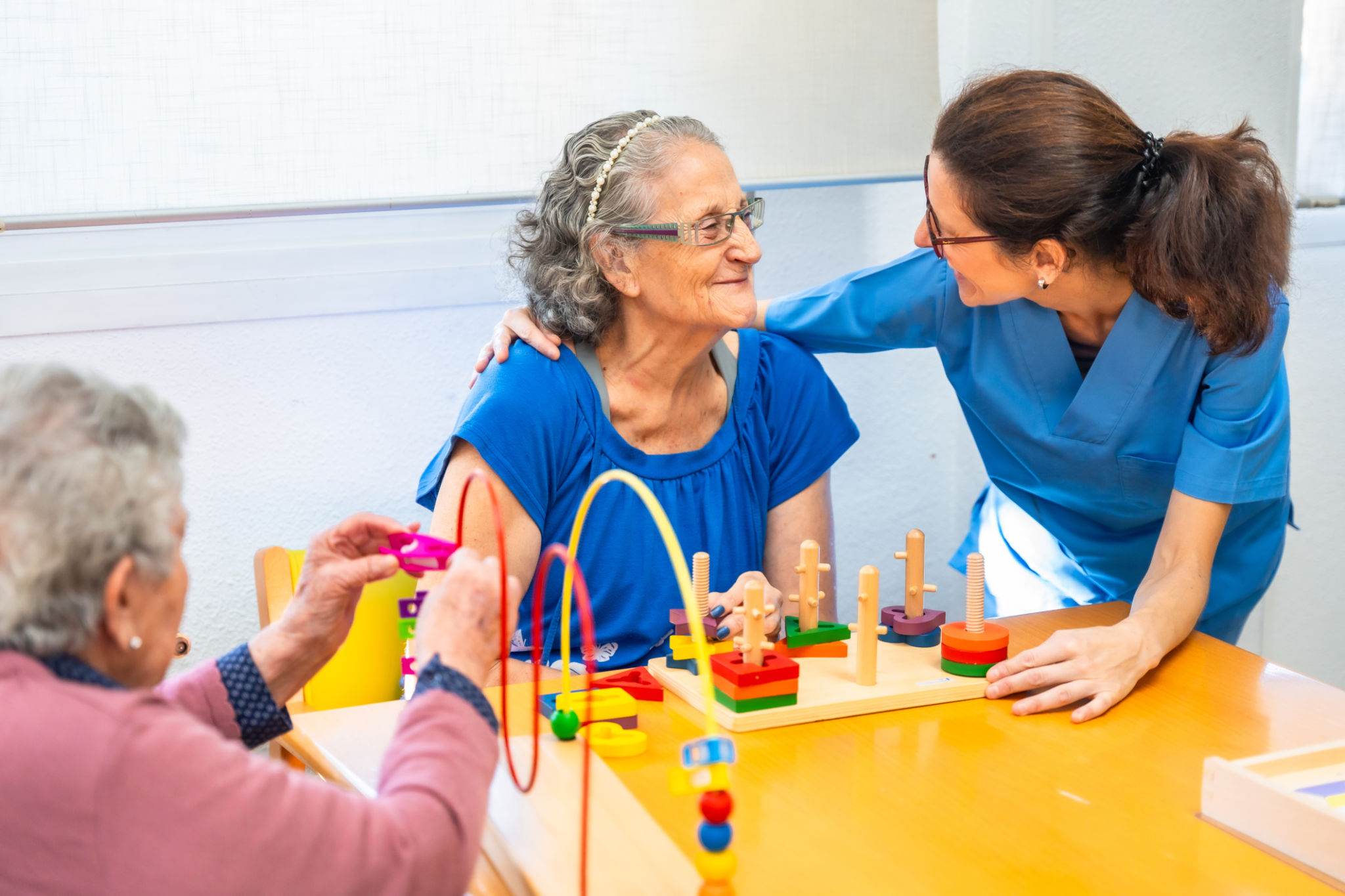 nursing staff interaction