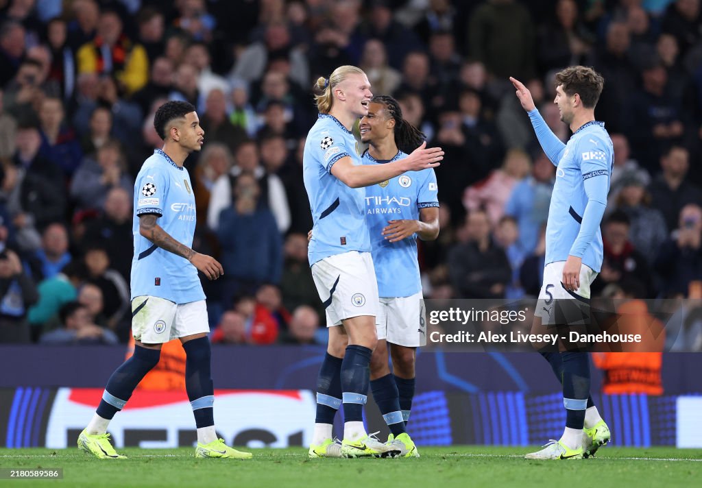 Manchester City v AC Sparta Praha - UEFA Champions League 2024/25 League Phase MD3