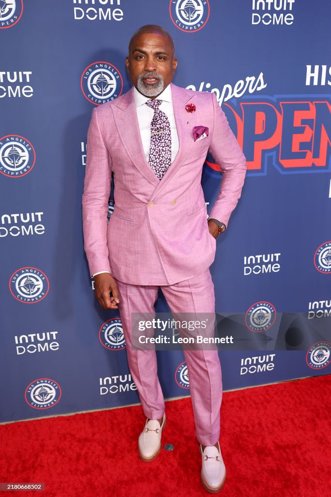 Cuttino Rashawn Cuttino Mobley attends LA Clippers Tip-Off The NBA Season at Intuit ...