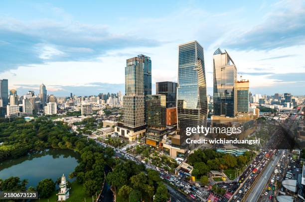 one bangkok tower , bangkok , thailand - bangkok stock-fotos und bilder