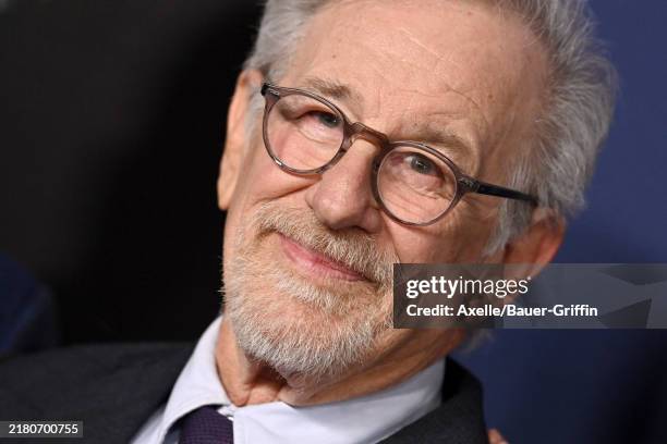 Steven Spielberg attends the 2024 AFI Fest - Opening Night World Premiere Screening of "Music By John Williams" at TCL Chinese Theatre on October 23,...