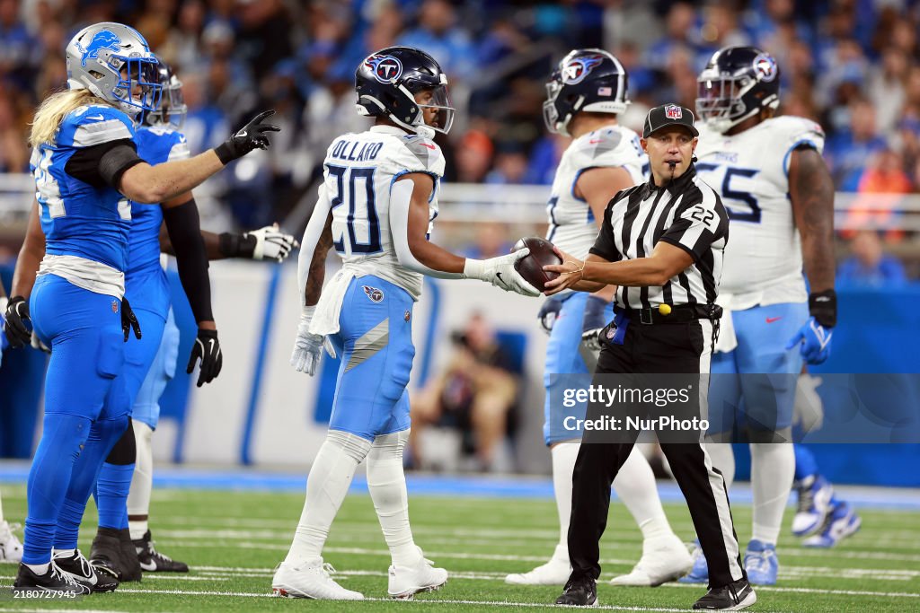 Tennessee Titans vs. Detroit Lions