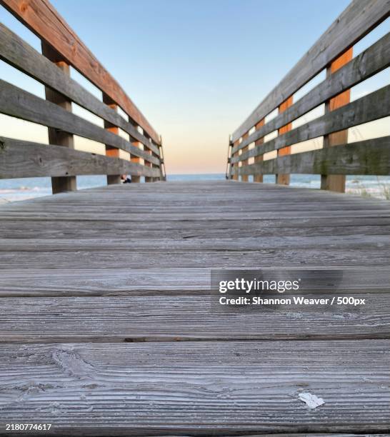 scenic view of sea against clear sky,myrtle beach,south carolina,united states,usa - myrtle beach stock pictures, royalty-free photos & images