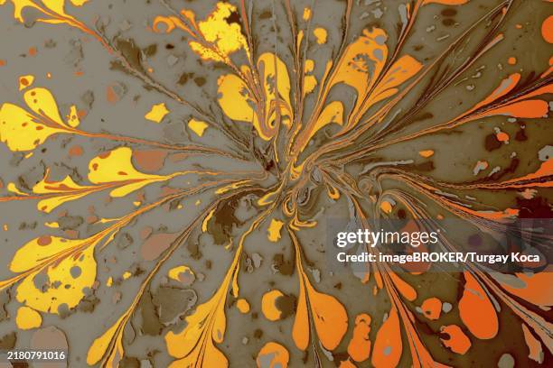 abstract marbling floral pattern for fabric, tile design. background texture - marble tile stock illustrations