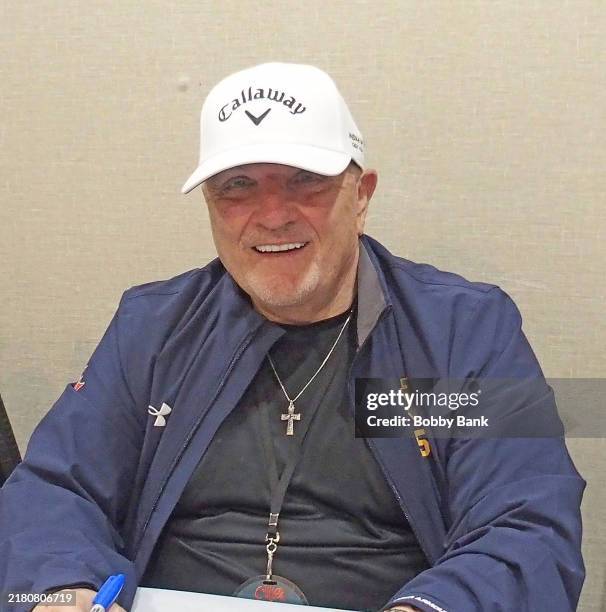 Daniel Ruettiger attends the Chiller Theatre Expo Halloween 2024 at Hilton Parsippany on October 27, 2024 in Parsippany, New Jersey.
