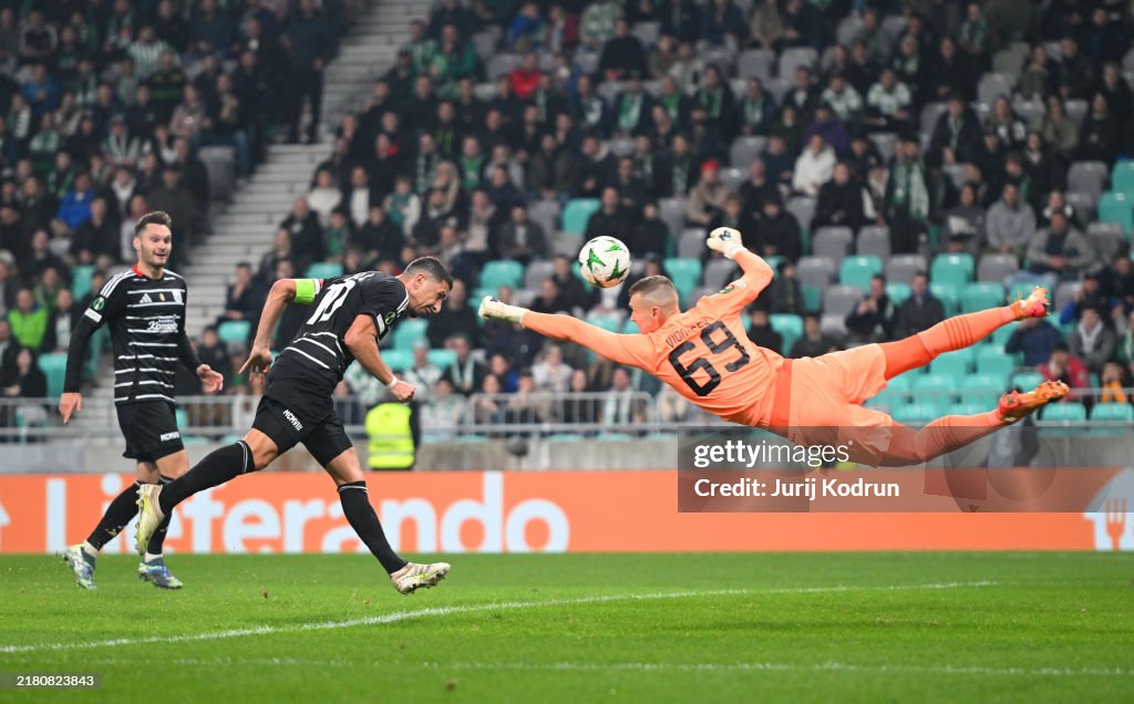 NK Olimpija Ljubljana v LASK - UEFA Conference League 2024/25 League Phase MD2