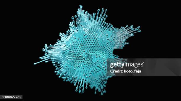 abstract neurodiversity complex network - simplify complex stock pictures, royalty-free photos & images