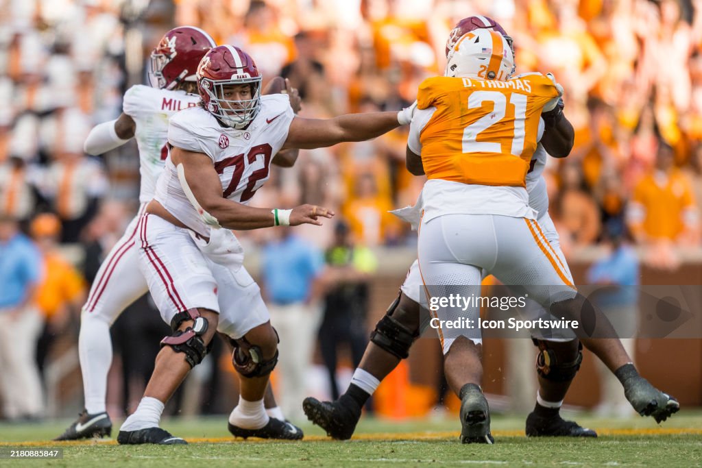 COLLEGE FOOTBALL: OCT 19 Alabama at Tennessee