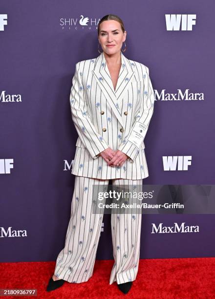 Kate Winslet attends the 2024 Women In Film Annual Gala at The Beverly Hilton on October 24, 2024 in Beverly Hills, California.