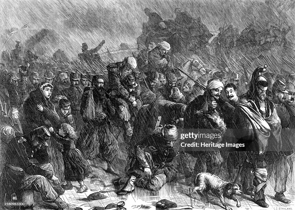 Retreat Of The French Army Of The Loire