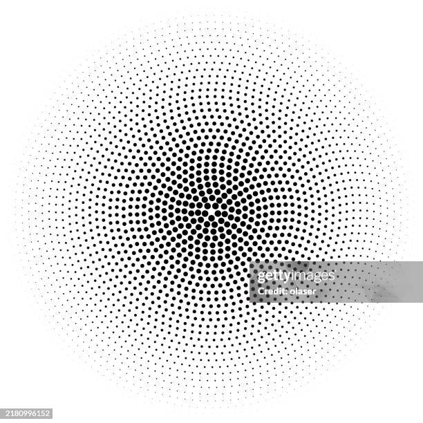 Dynamic Dots Pattern A Dynamic Pattern Featuring A Gradient Of Dots Radiating From The ...