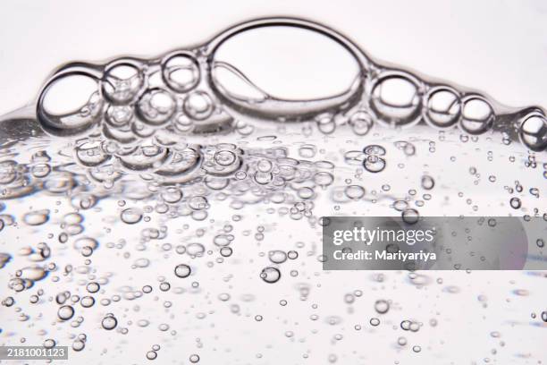 the texture of a detergent or cosmetic product with bubbles. - diskmedel bildbanksfoton och bilder