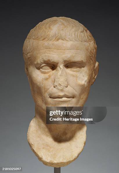 Caesar Images Portrait of Julius Caesar, 1st century B.C.-1st century A.D.... News ...