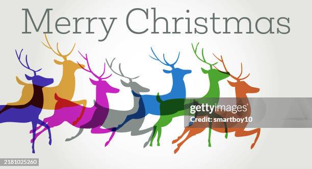 weihnachten rentiere - geweih stock-grafiken, -clipart, -cartoons und -symbole