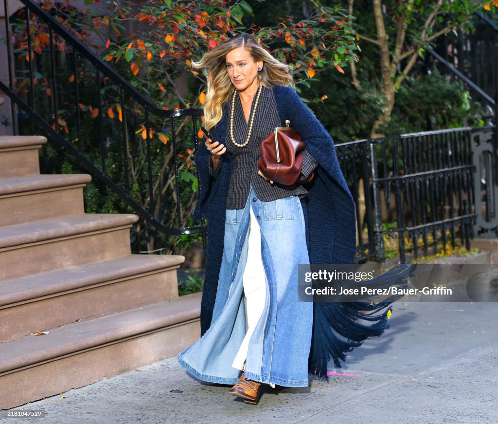 Celebrity Sightings In New York - October 28, 2024