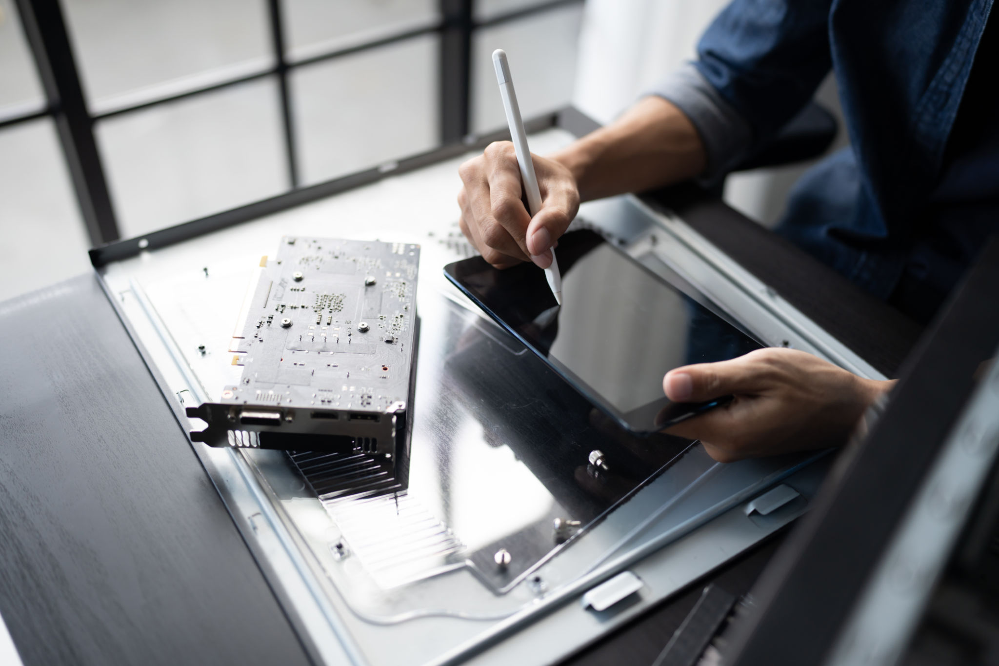 IT Engineer installing Hardware Equipment Development Facility Engineer  Maintenance computer Motherboard Electronic repair shop technology business IT Engineer installing Hardware Equipment Development Facility Engineer  Maintenance computer Motherboard Electronic repair shop technology business