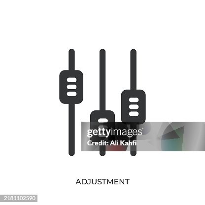 Adjustment glyph solid icon. Solid icon that can be applied anywhere, simple, pixel perfect and modern style Adjustment glyph solid icon. Solid icon that can be applied anywhere, simple, pixel perfect and modern style