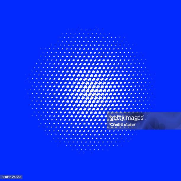 solid arrows pattern, pointing up and right. radial size gradient. - solid colour background stock illustrations
