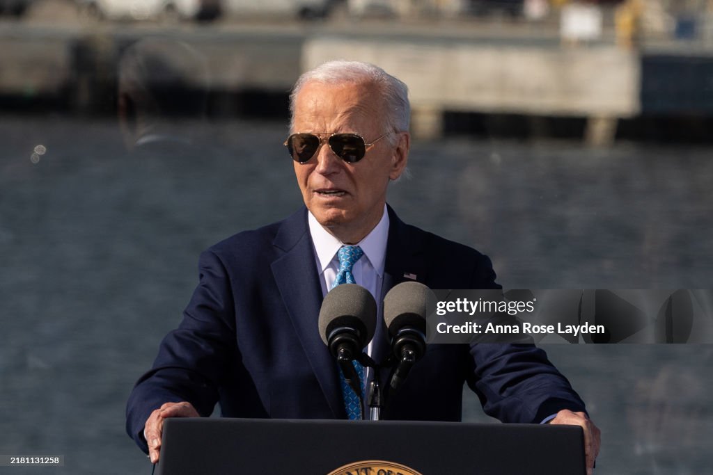 President Biden Speaks In Baltimore On His Investing In America Agenda