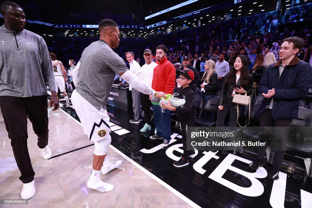 Denver Nuggets v Brooklyn Nets