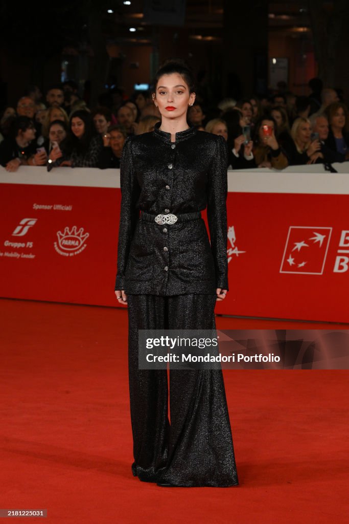 Gaia Rome Italian actress Gaia Girace at Rome Film Fest 2024. L'Amica Geniale ...