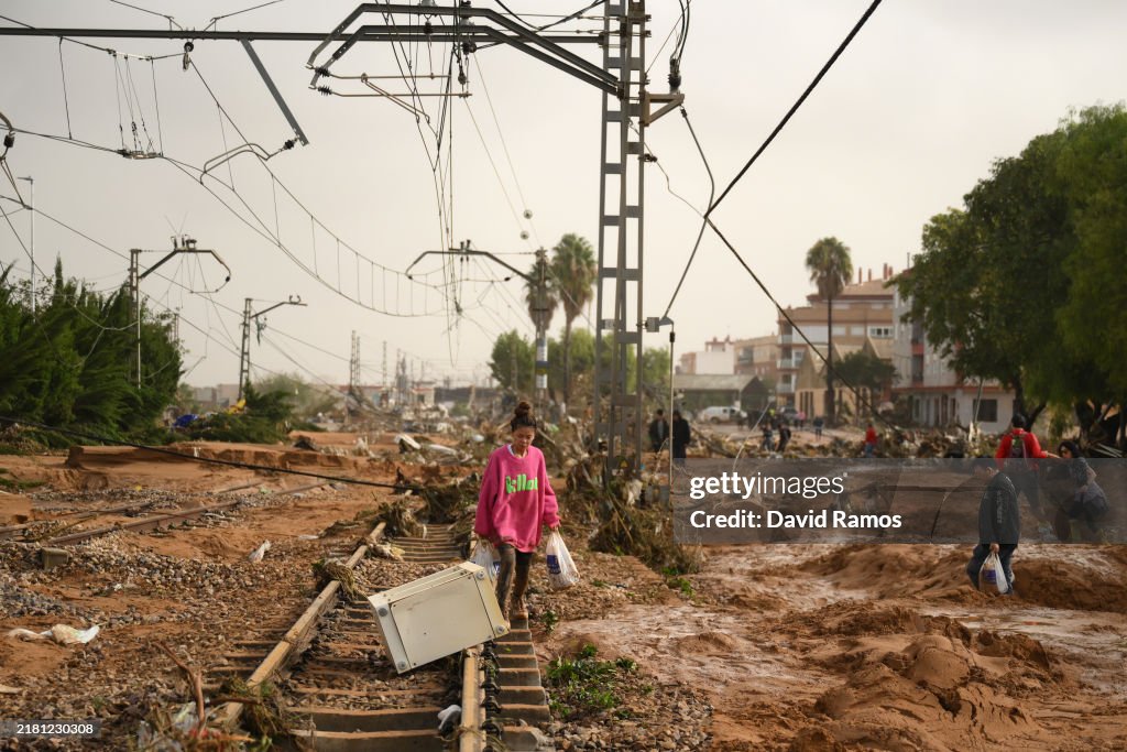 Flooding And Heavy Rain In Valencia Region Of Spain