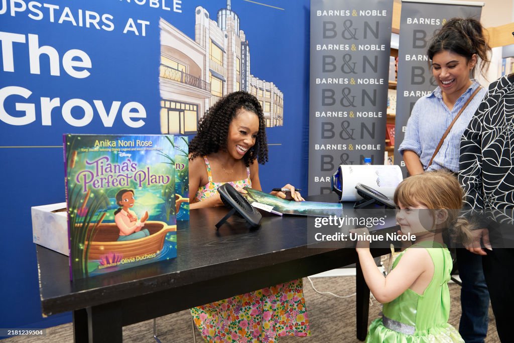 Anika Noni Rose Discusses And Signs Her New Children's Book "Tiana's Perfect Plan"