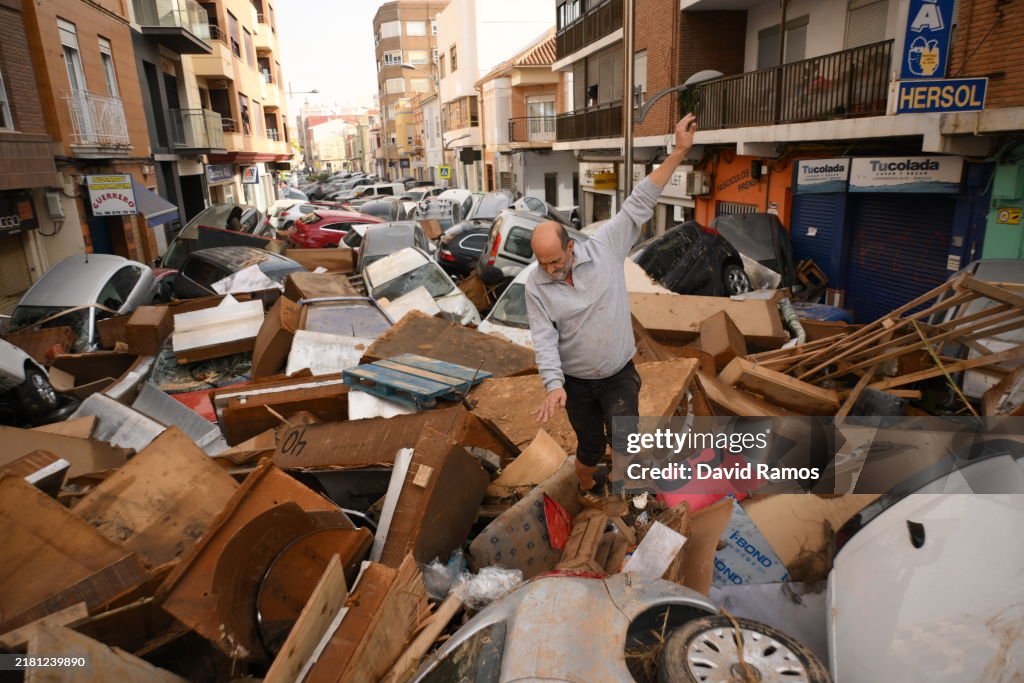 Flooding And Heavy Rain In Valencia Region Of Spain