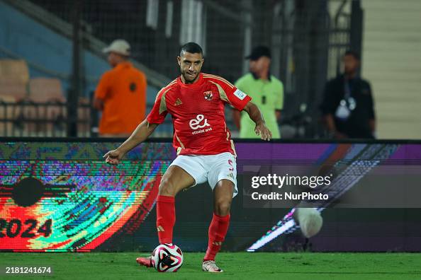 Ramy Rabiha Ramy Rabia of Al Ahly plays during the FIFA Intercontinental Cup 2024 ...
