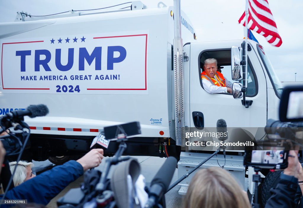 Donald Trump Campaigns In The Swing State Of Wisconsin
