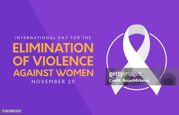 ilustrações de stock, clip art, desenhos animados e ícones de international day for the elimination of violence against women card, background, november 25. vector - ferido