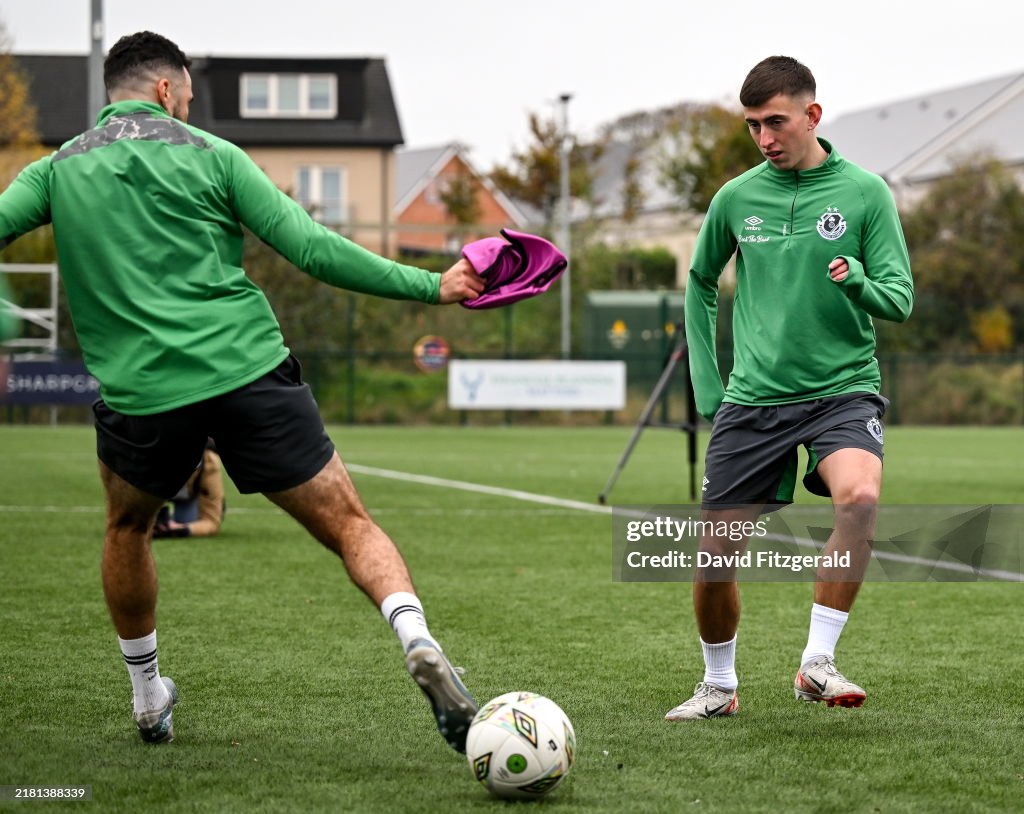Shamrock Rovers Media Conference and Training Session