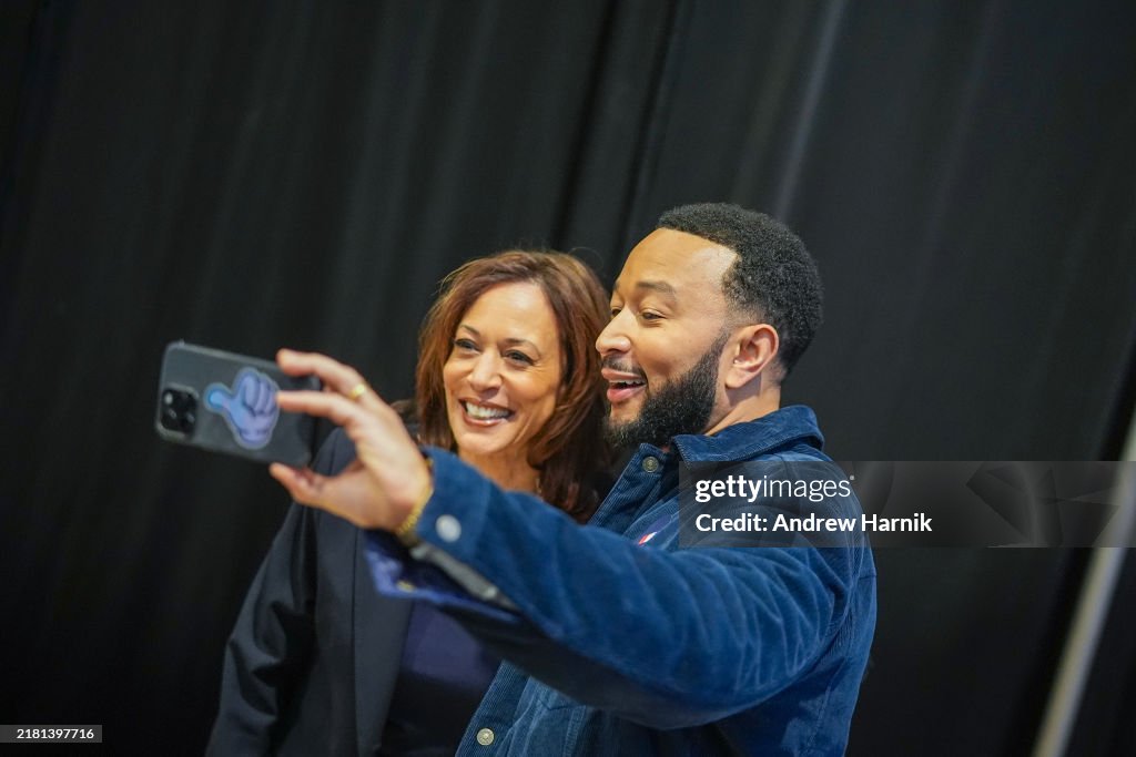 Kamala Harris Campaigns For President In Philadelphia Area