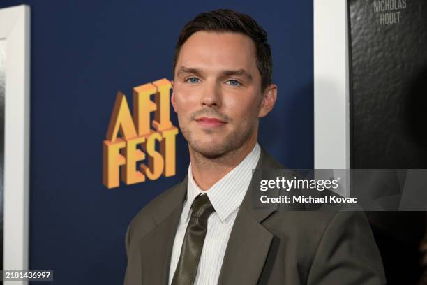 Nicholas Hoult attends AFI FEST 2024 presented by Canva "Juror” Screening and Q&A at TCL Chinese Theatre on October 27, 2024 in Hollywood, California.