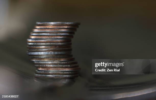 Stack Dimes 4,863 American Dime Stock Photos, High-Res Pictures, and Images - Getty ...