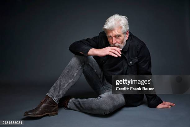 Writer Karl Ove Knausgard is photographed for Suddeutsche Zeitung Magazin on May 16, 2024 in Munich, Germany.