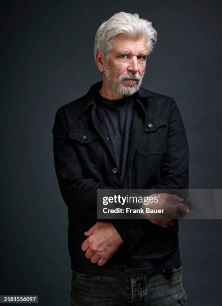 Writer Karl Ove Knausgard is photographed for Suddeutsche Zeitung Magazin on May 16, 2024 in Munich, Germany.