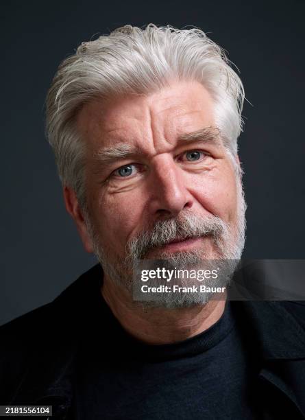 Writer Karl Ove Knausgard is photographed for Suddeutsche Zeitung Magazin on May 16, 2024 in Munich, Germany.
