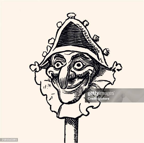 1880 : british caricature xxxl - sneering stock illustrations