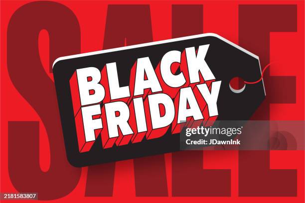 ilustraciones, imágenes clip art, dibujos animados e iconos de stock de plantilla de diseño de banner web de venta de black friday - black friday