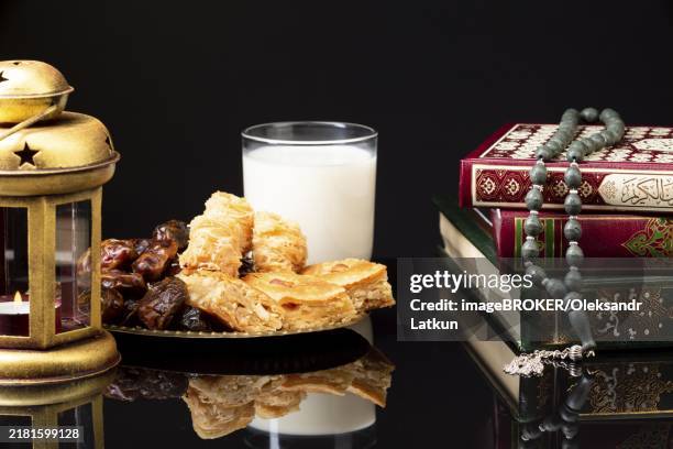 front view islamic festive table - table font view stock pictures, royalty-free photos & images