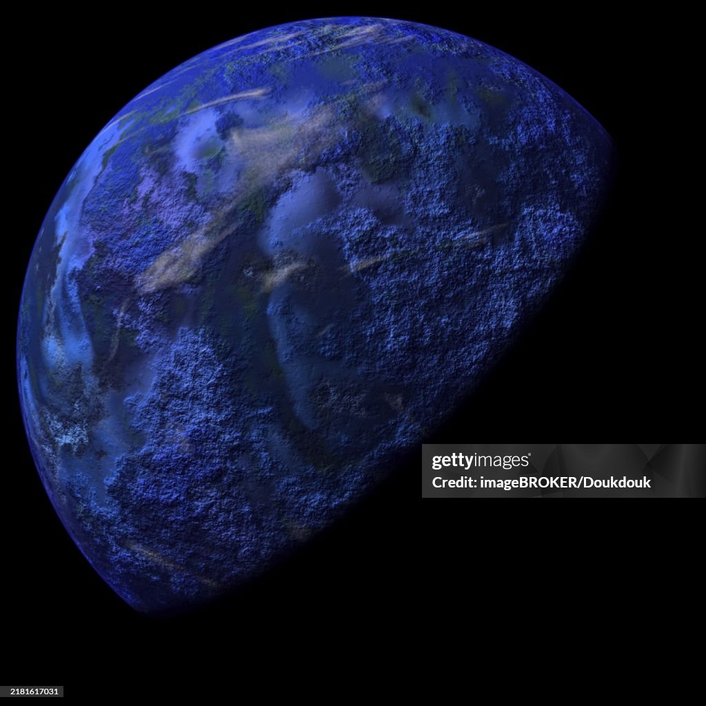 High Resolution Rendered Image Of Planet Neptune High-Res Vector ...