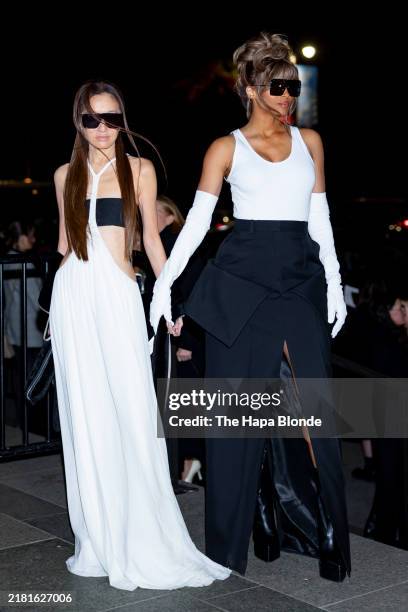 Vera Wang and Ciara are seen attending the 2024 CFDA Awards at American Museum of Natural History on October 28, 2024 in New York City.